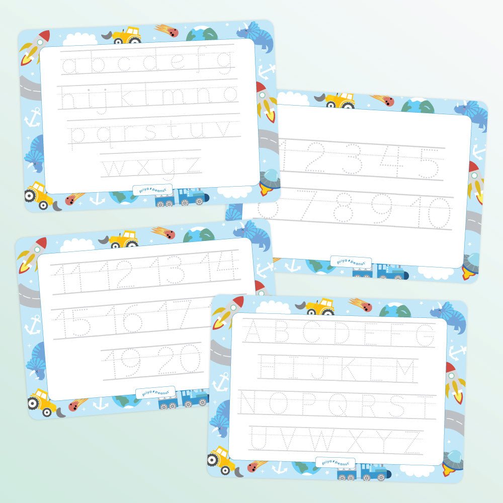 Tappetini per Scrivere Lettere e Numeri