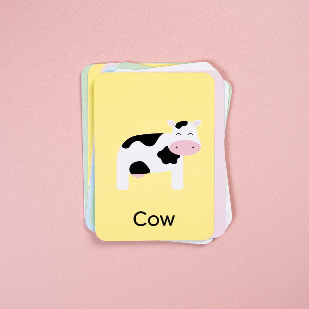 Cartes Flash des Premiers Animaux de Ferme