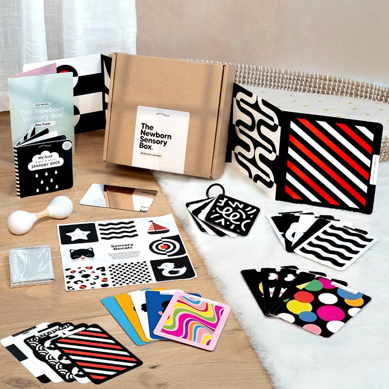 The Newborn Baby Sensory Toy Box