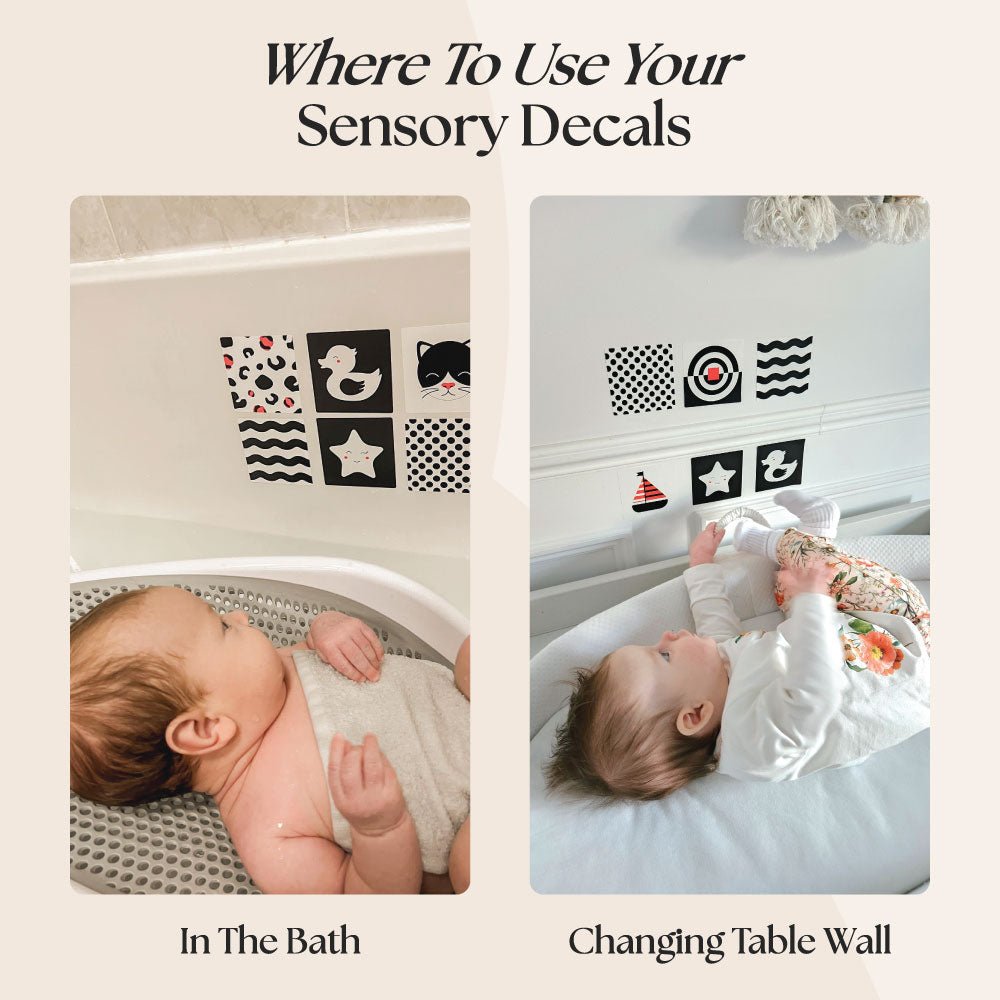 0+ Month Sensory Decals