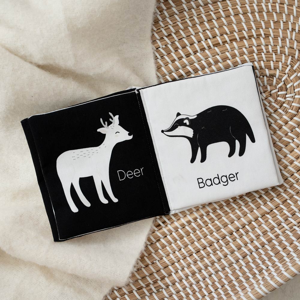 Woodland Crinkle Cloth Book