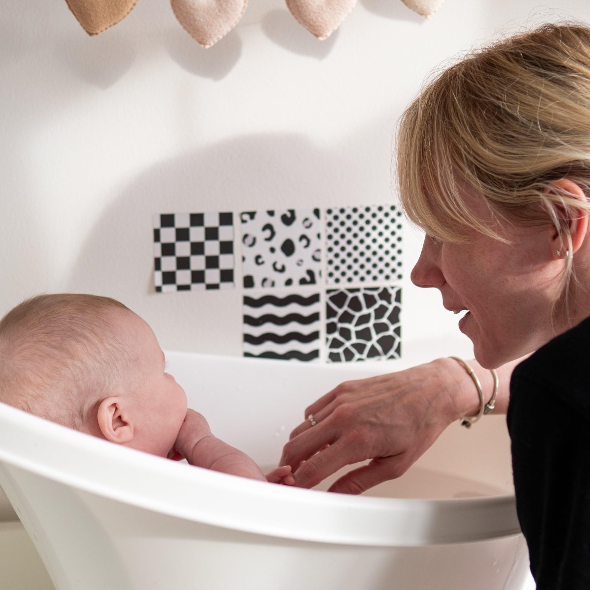 The Newborn Sensory Sticker Collection Priya Peanut