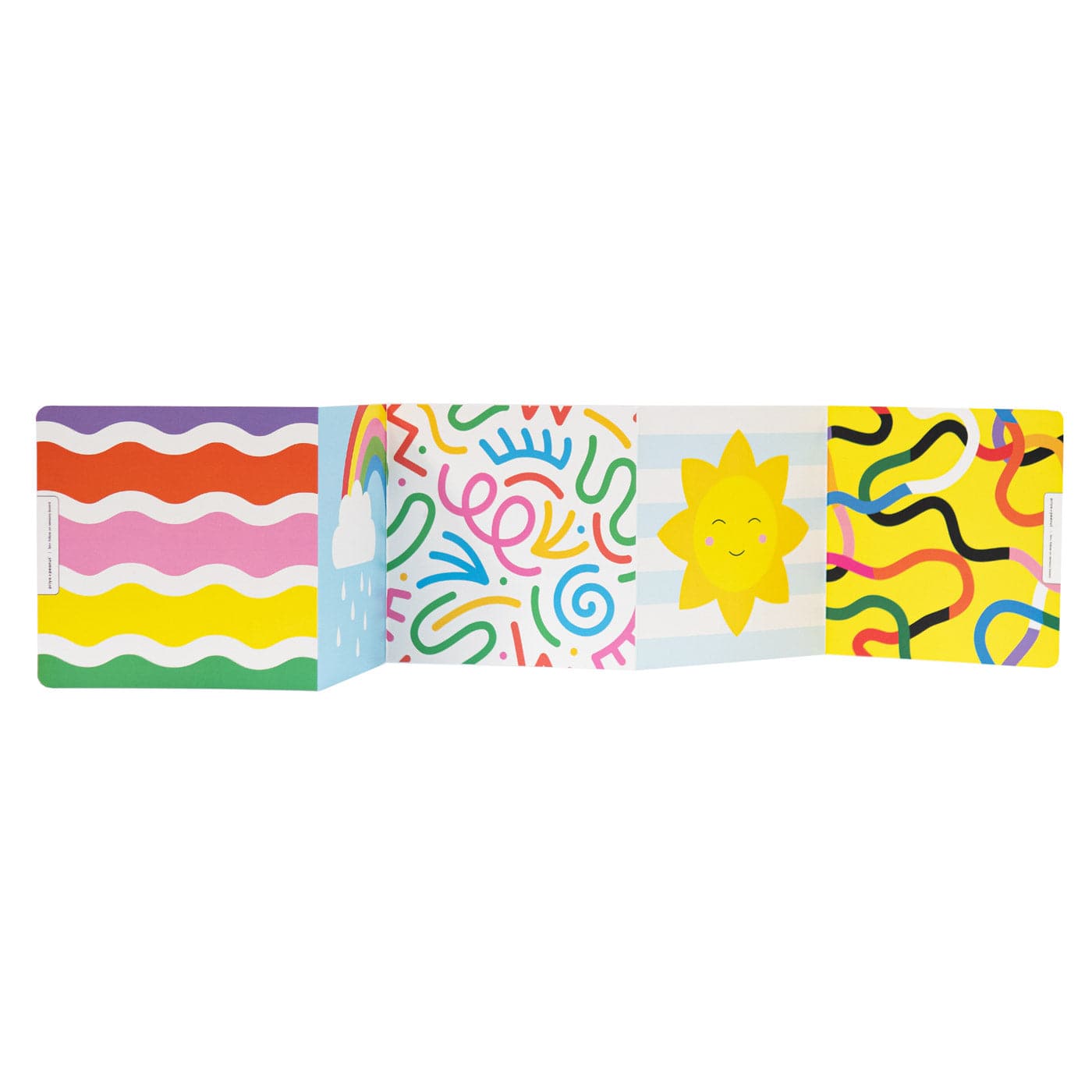 Colour Sensory Fold Out Book