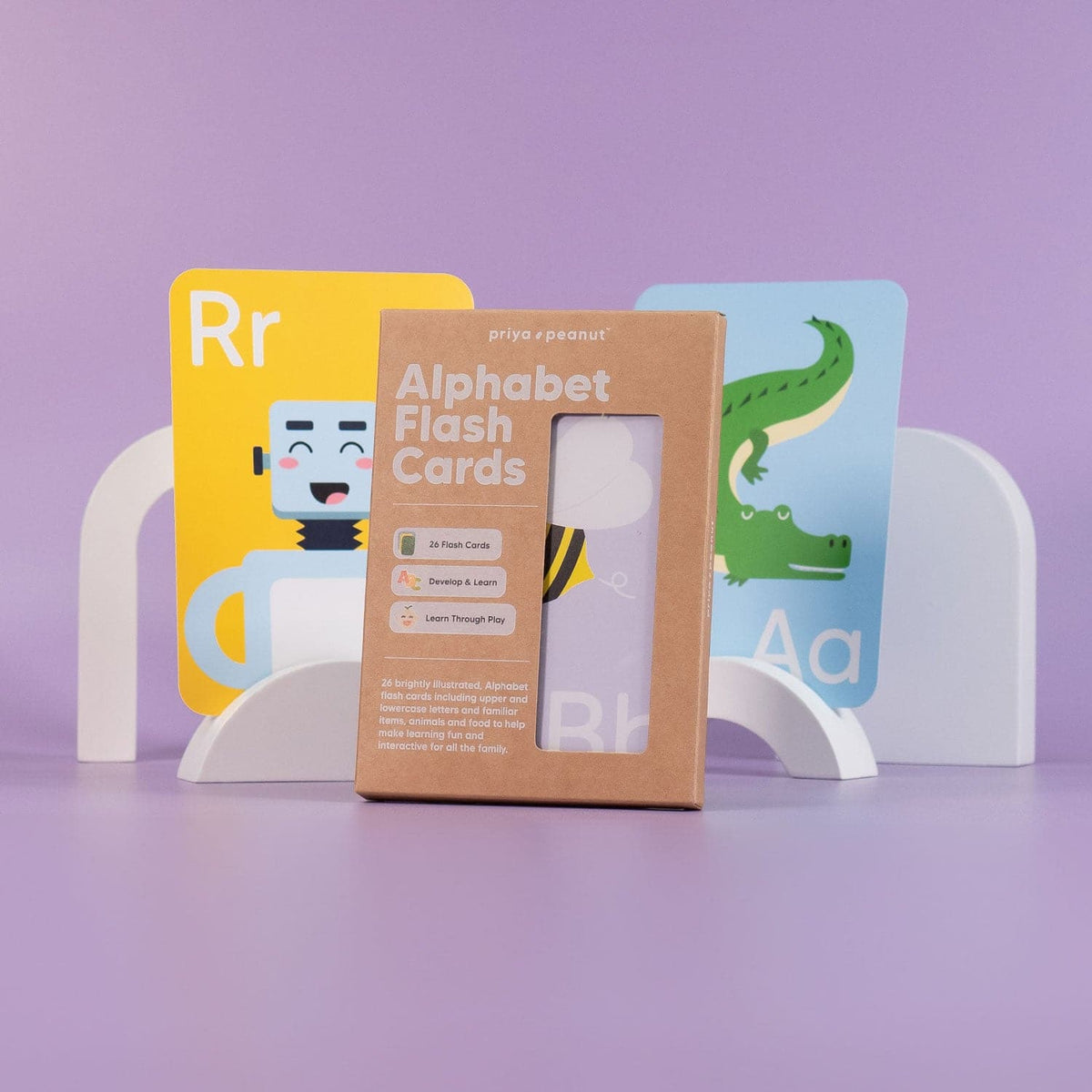 Pik A Boo Cloth Alphabet Flash Cards – Early Learning & Brain Boosting Fun