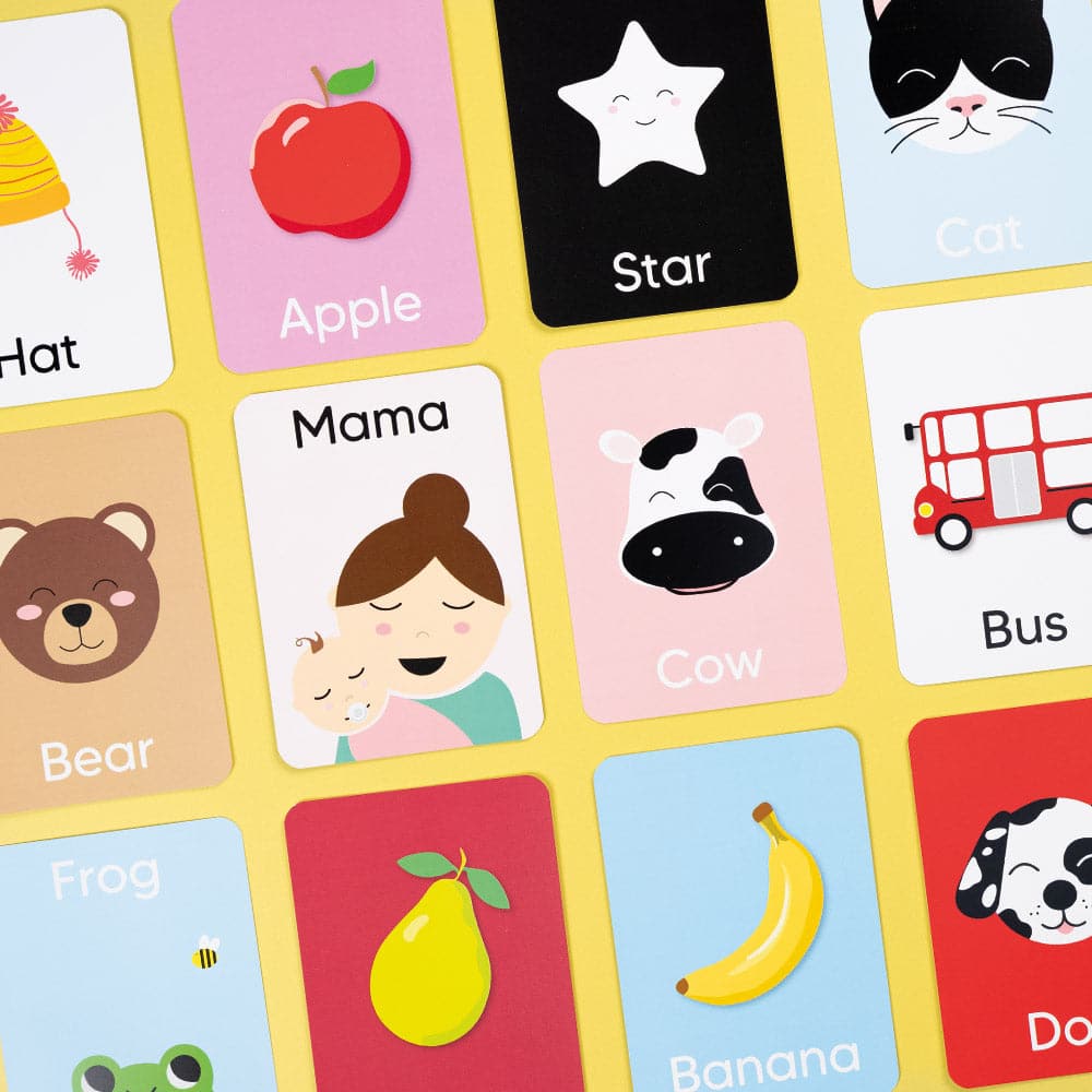 First Word Flash Cards | Help Introduce First Words To Your Toddler ...