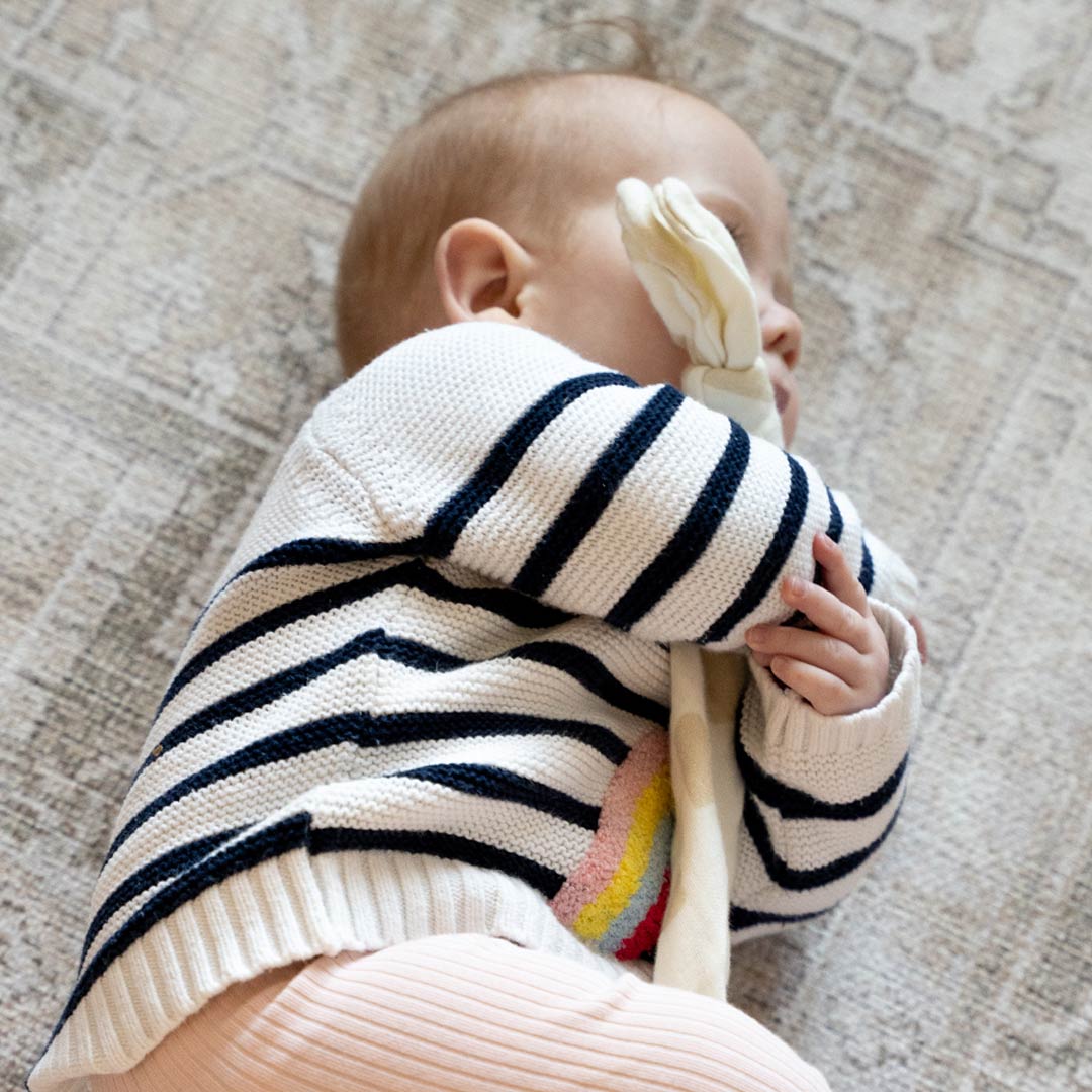 Heart Muslin Comforter - Biege