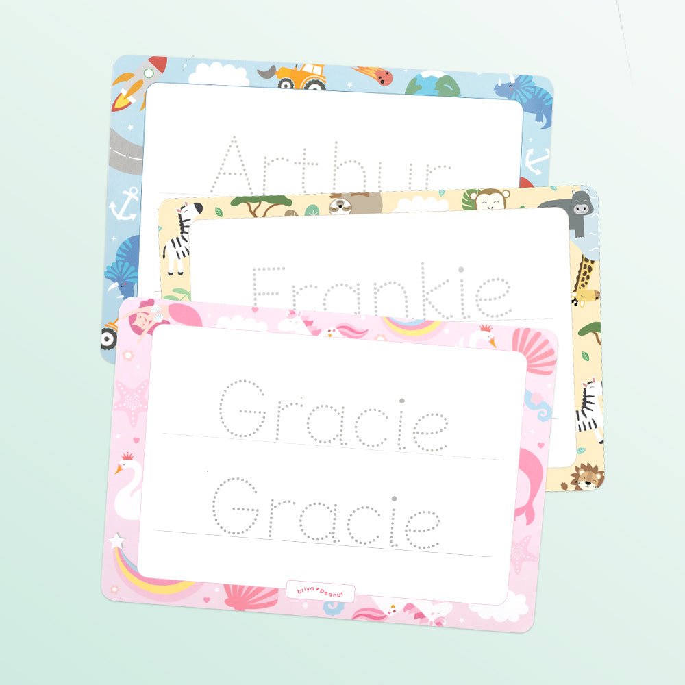 Fun Name Writing Mat Personalised First Name Writing Mat