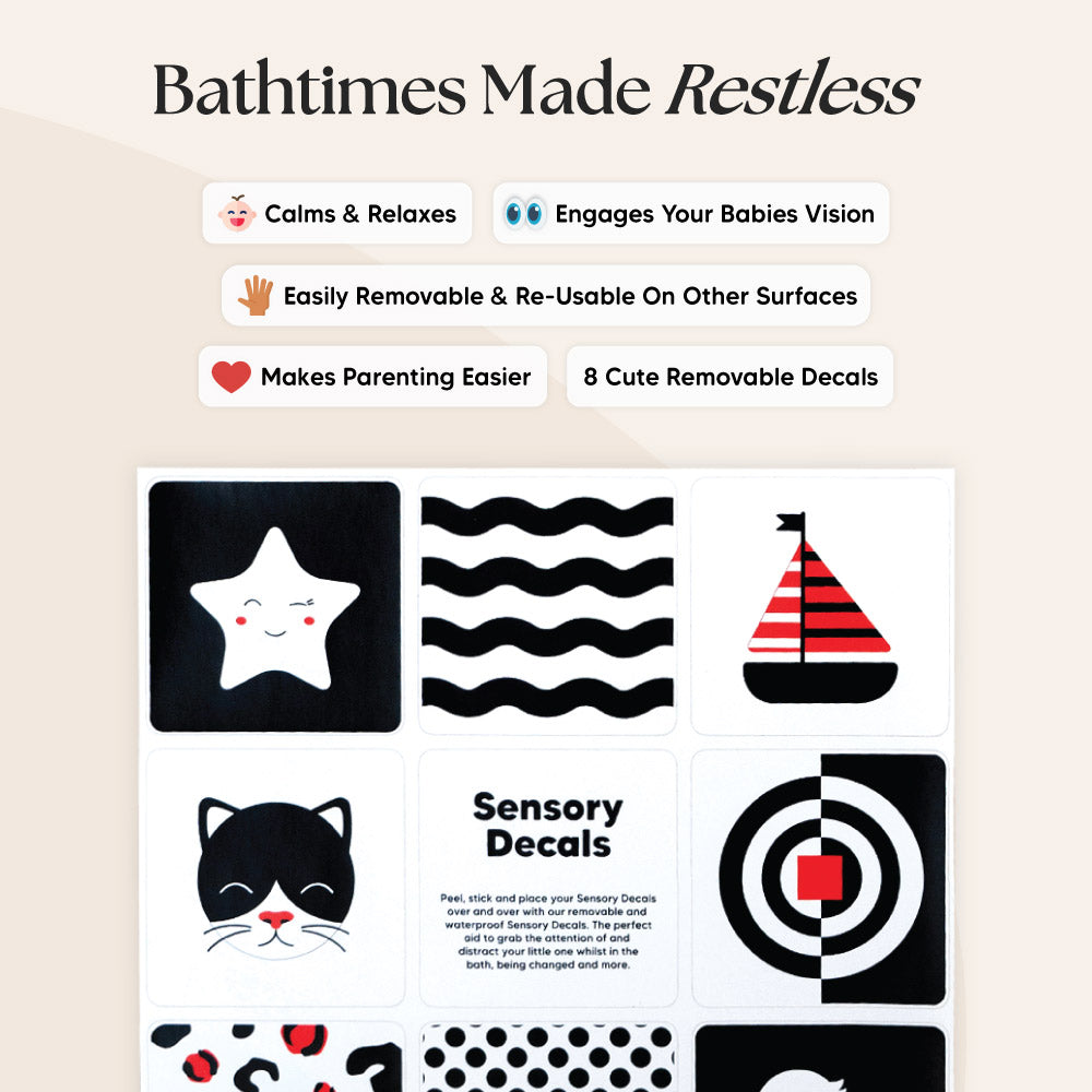 0+ Month Sensory Decals