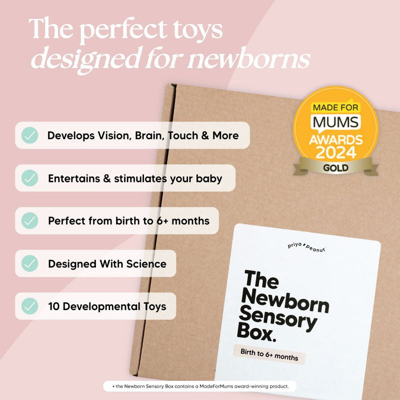 The Newborn Baby Sensory Box - Sensory Toys For Newborns