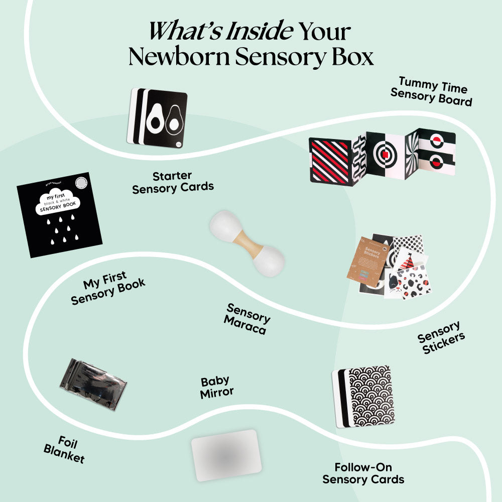 The Newborn Sensory Box (0-6+ Months)