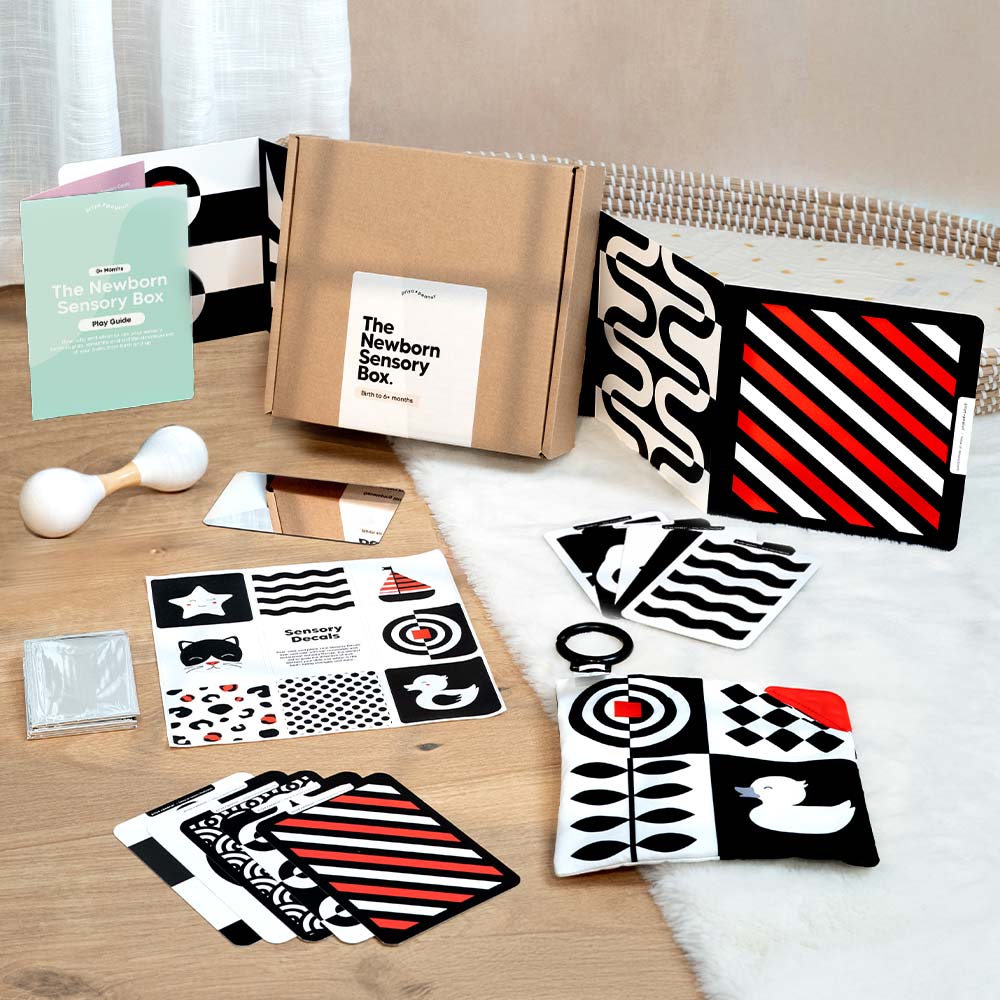 La Box Sensorielle Nouveau-Né (0-6+ Mois)