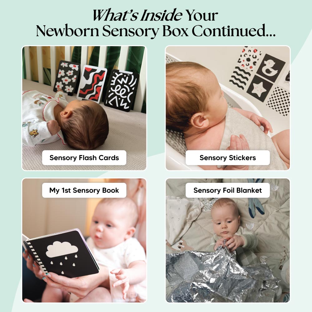 The Newborn Sensory Box (0-6+ Months) The Perfect Sensory Toys