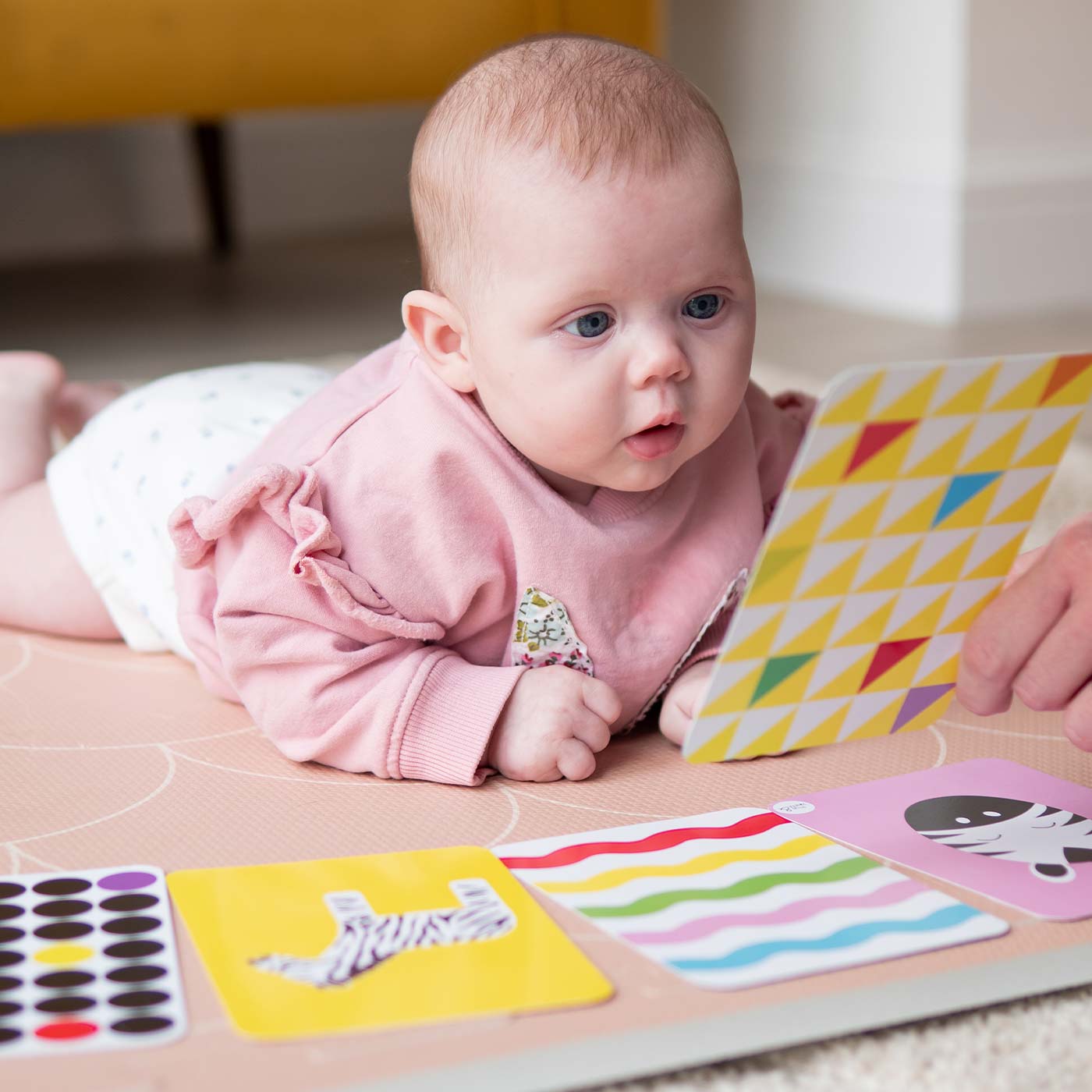 Ensemble de cartes-éclair sensorielles pour bébé
