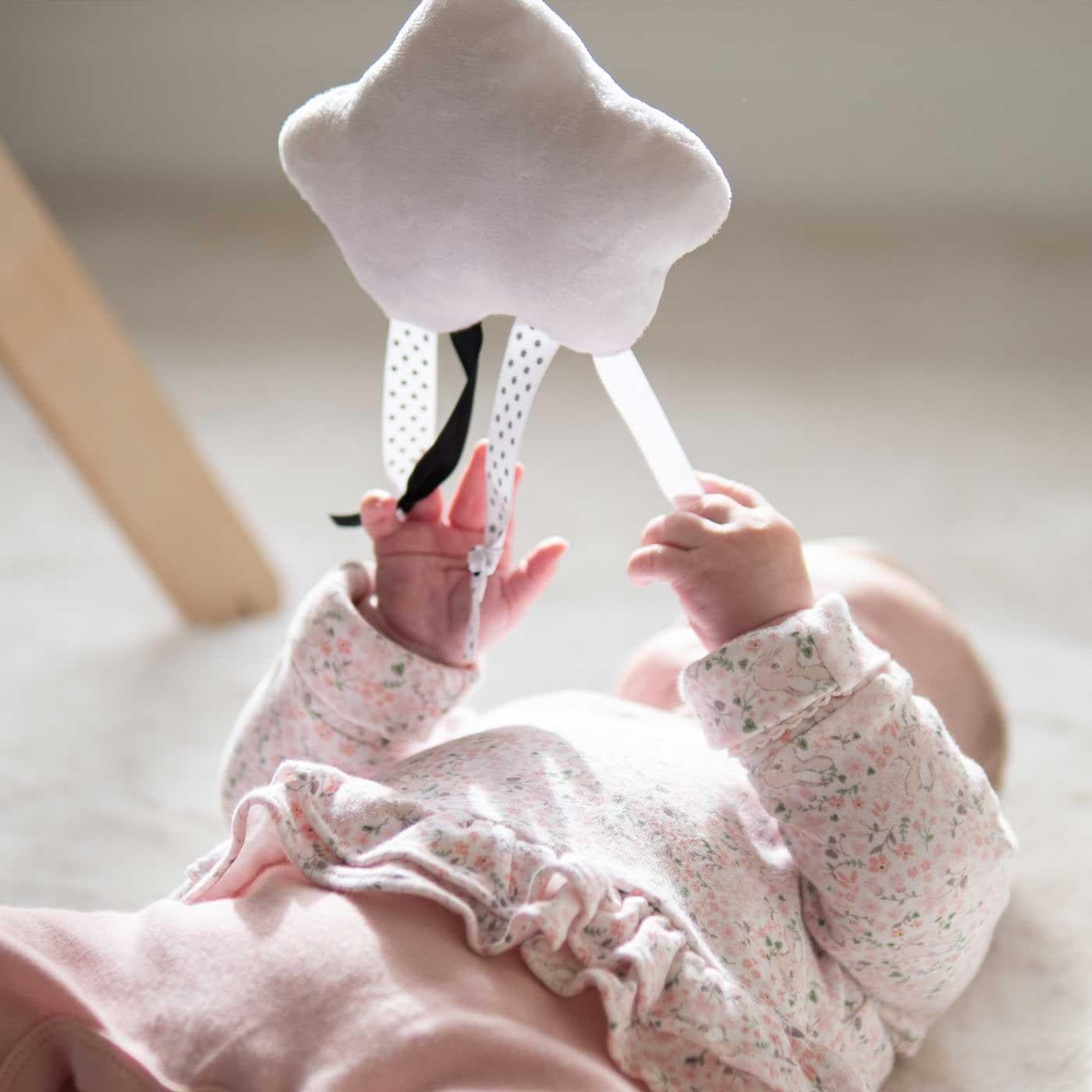 Cloud Baby Ribbon Toy